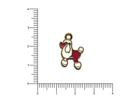 Dije Esmaltado Puddle x 5 unidades